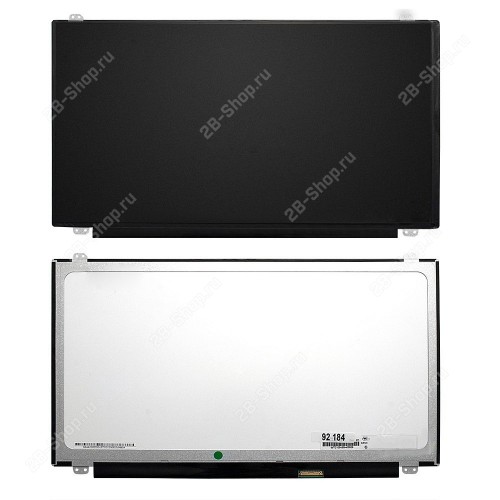 БУ Матрица для ноутбука 15.6" 1366x768 WXGA, 30 pin eDP, Slim, LED, TN, креп. вверх-низ (D