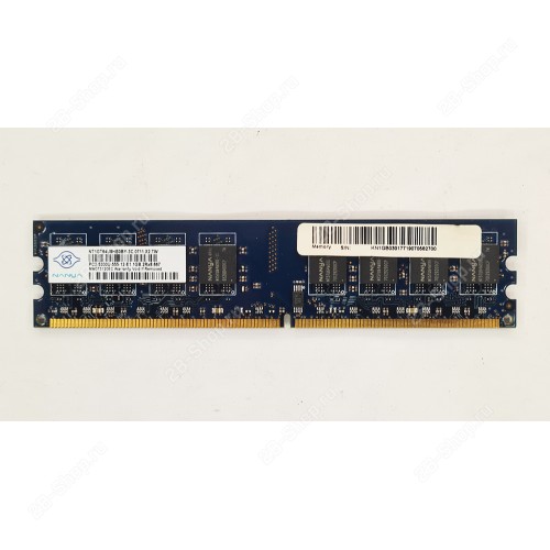 БУ Память оперативная DIMM 1Gb DDR2 PC2-5300 (NT1GT64U8HB0BY-3C.0711.X2.TW)