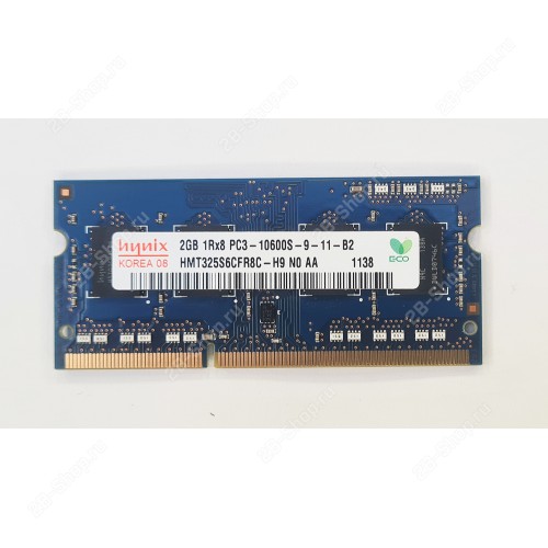 БУ Память оперативная SODIMM 2Gb DDR3 1333 hynix (HMT325S6CFR8C-H9 N0 AA)