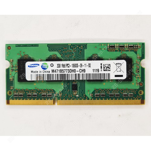 БУ Память оперативная SODIMM 2Gb DDR3 1333 Samsung (M471B5773DH0-CH9)