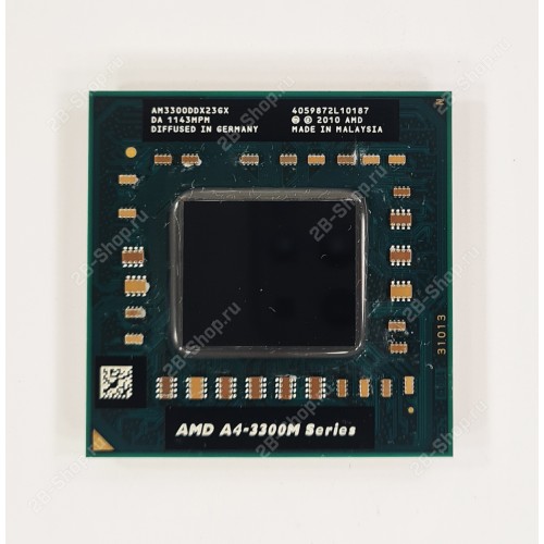 БУ Процессор AMD A6-3300M (2048Kb L2 Cache, am3300ddx23gx)
