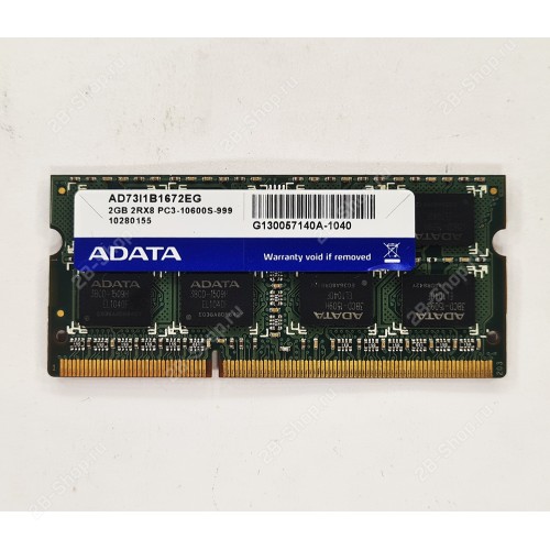 БУ Память оперативная SODIMM 2Gb DDR3 1333 ADATA (G130057140A-1040)