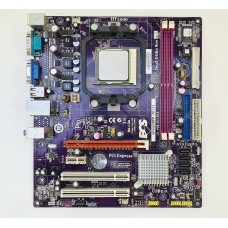 БУ Материнская плата AM2 ECS GeForce6100PM-M2 V:3.0 с процессором AMD ATHLON 64 X2 5000+