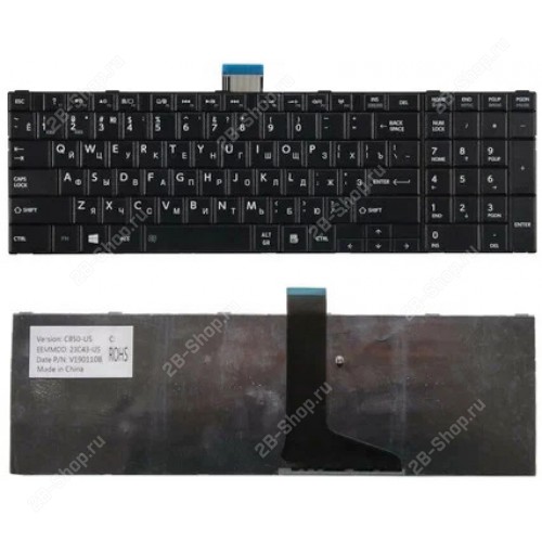 Клавиатура для ноутбука Toshiba Satellite C850, L850, L850D, C50