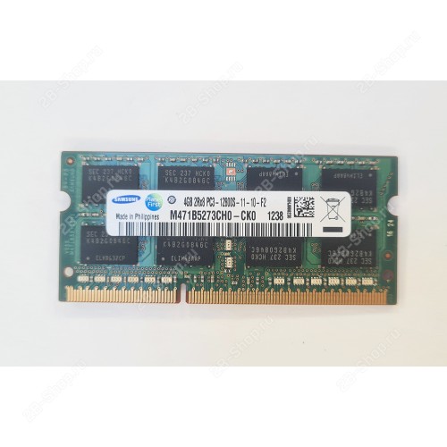 Б\У Память оперативная SODIMM 4Gb DDR3 1600 Samsung (M471B5273CH0-CK0)