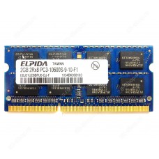 БУ Память оперативная SODIMM 2Gb DDR3 1333 Elpida (EBJ21UE8BFU0-DJ-F)