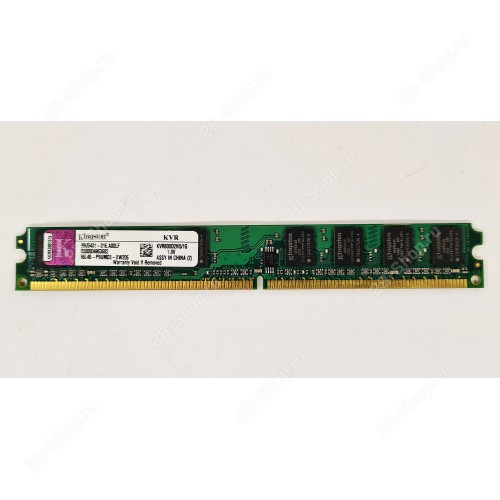 БУ Память оперативная DIMM 1Gb DDR2 PC2-6400 Kingston (KVR800D2N5/1G)