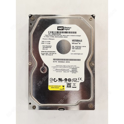 БУ Жесткий диск 3.5 250Гб WD (WD2500AAJS)