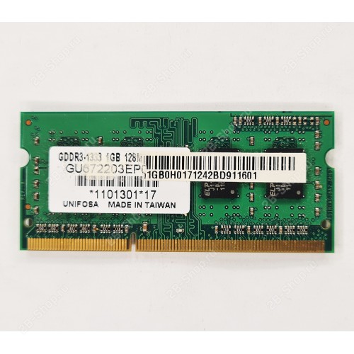 БУ Память оперативная SODIMM 1Gb DDR3 1333 (GU672203EP0200)