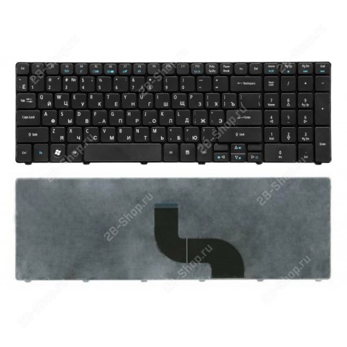 Клавиатура для ноутбука Acer Aspire 5810 Английская Оригинал