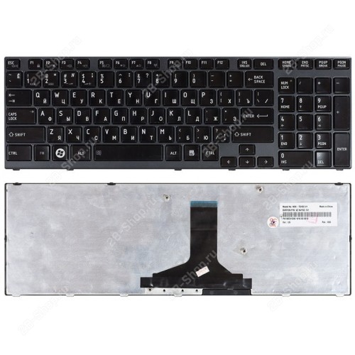 Клавиатура для ноутбука Toshiba Satellite A660, A665, P755, P775