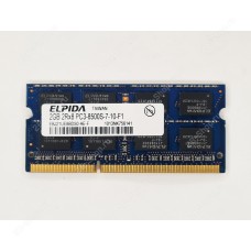 БУ Память оперативная SODIMM 2Gb DDR3 1066 Elpida (EBJ21UE8BDS0-AE-F)