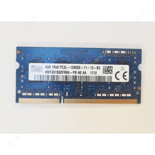 БУ Память оперативная SODIMM 4Gb DDR3L 1600 SKhynix (HMT451S6DFR8A-PB N0 AA)