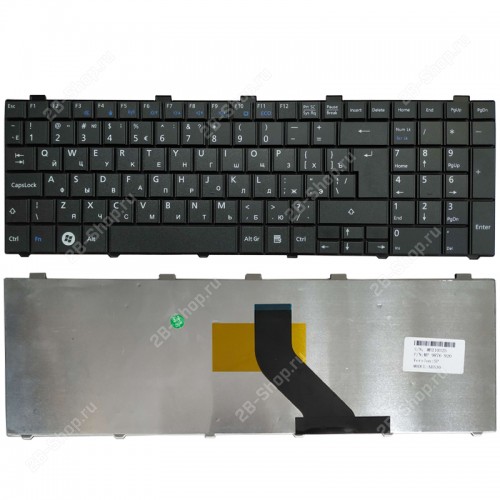 Клавиатура для ноутбука Fujitsu LifeBook AH531, AH530, A530, A531, NH751, AH512, A512