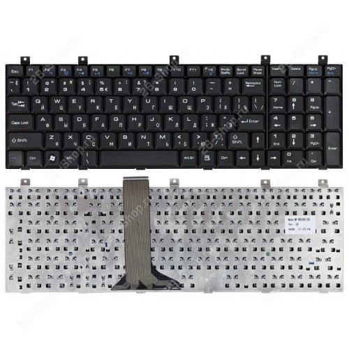 Клавиатура для ноутбука MSI CX500, VR610X, CR500, GE600, CX500DX