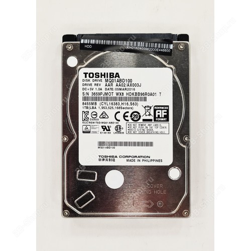 БУ Жесткий диск 2.5 1000Гб TOSHIBA (MQ01ABD100)