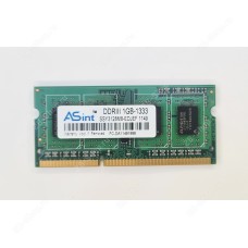 Б\У Память оперативная SODIMM 1Gb DDR3 1333 ASint (SSY3128M8-EDJEF 1149)
