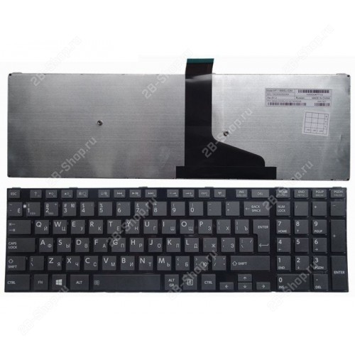 Клавиатура для ноутбука Toshiba C50, C850, C870, L850, P850