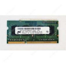 Б\У Память оперативная SODIMM 2Gb DDR3 1333 Micron (MT8JSF25664HZ-1G4D1)