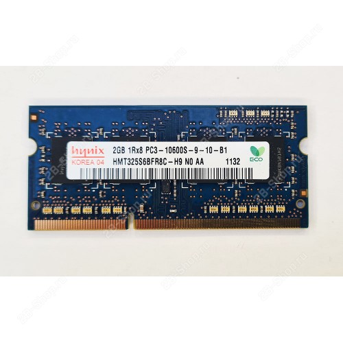 БУ Память оперативная SODIMM 2Gb DDR3 1333 hynix (HMT325S6BFR8C-H9 N0 AA)