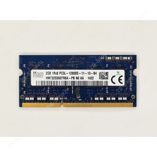 БУ Память оперативная SODIMM 2Gb DDR3L 1600 SKhynix (HMT325S6EFR8A-PB)
