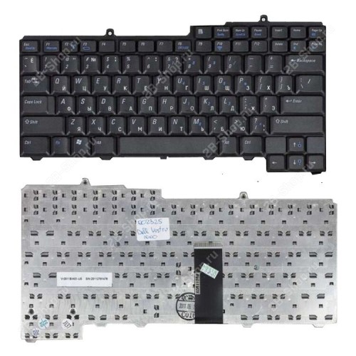 Клавиатура для ноутбука Dell Inspiron 1501, 6400, 630M, 640M, PP20L, Vostro 1000