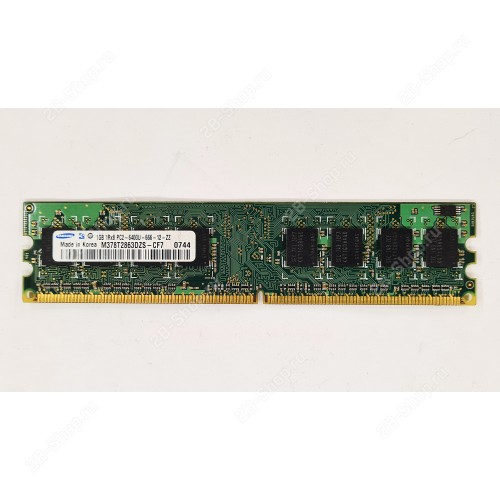 БУ Память оперативная DIMM 1Gb DDR2 PC2-6400U Samsung (M378T2863DZS-CF7)
