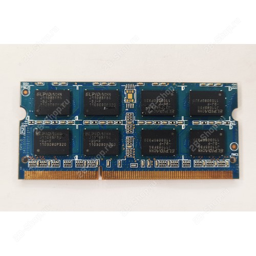 БУ Память оперативная SODIMM 2Gb DDR3 1333 Elpida (EBJ21UE8BFU1-DJ-F)